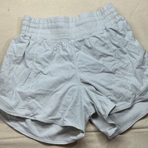 Lululemon Hotty Hot High-Rise Lined Shorts In White